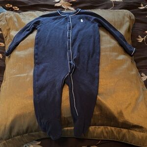 Ralph Lauren Navy Blue Kids Footie